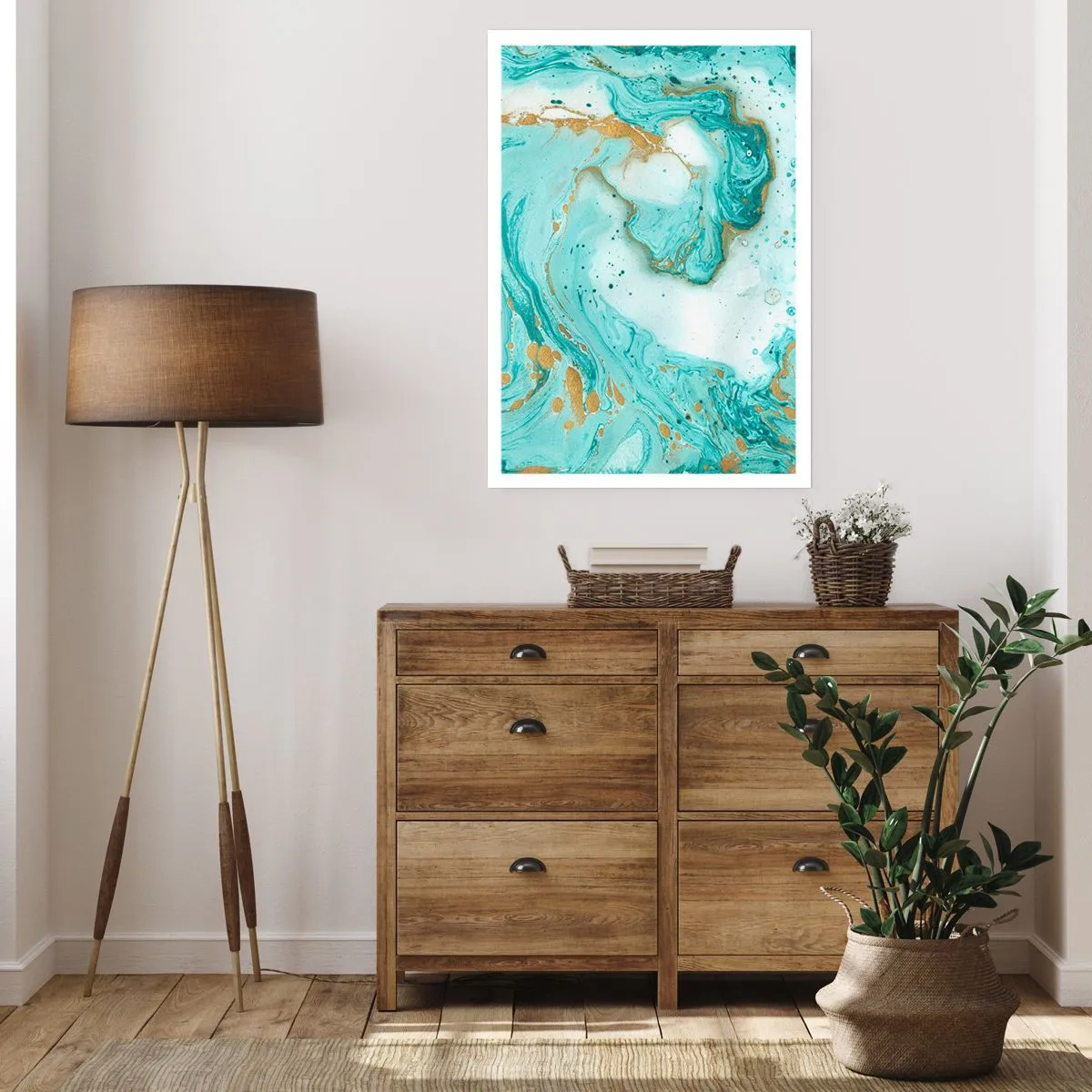 Pôster - Sob a grande onda do período Edo - 50x70 cm