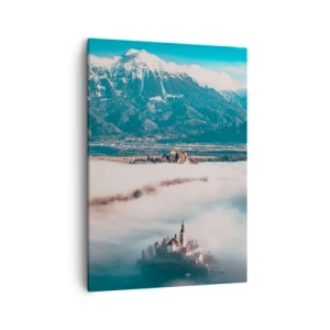 Quadro em tela - O início do conto de fadas - 50x70 cm