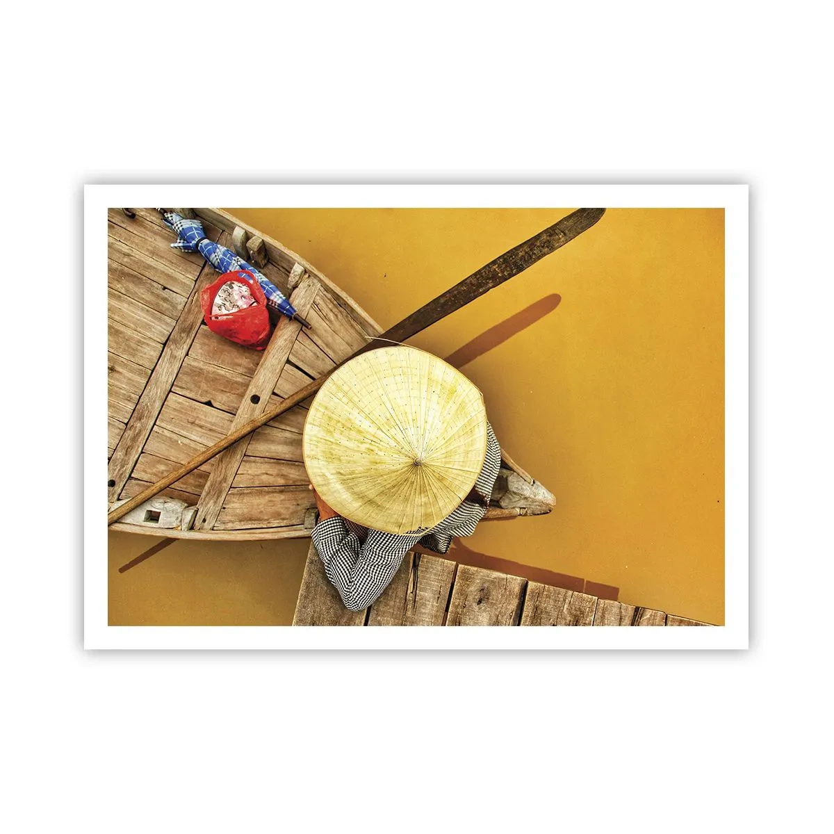 Pôster - A vida no rio amarelo - 100x70 cm