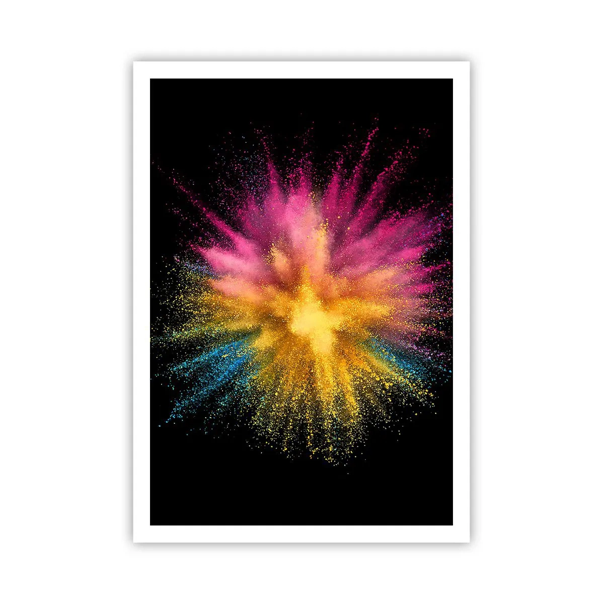 Pôster - O nascimento das cores  - 70x100 cm