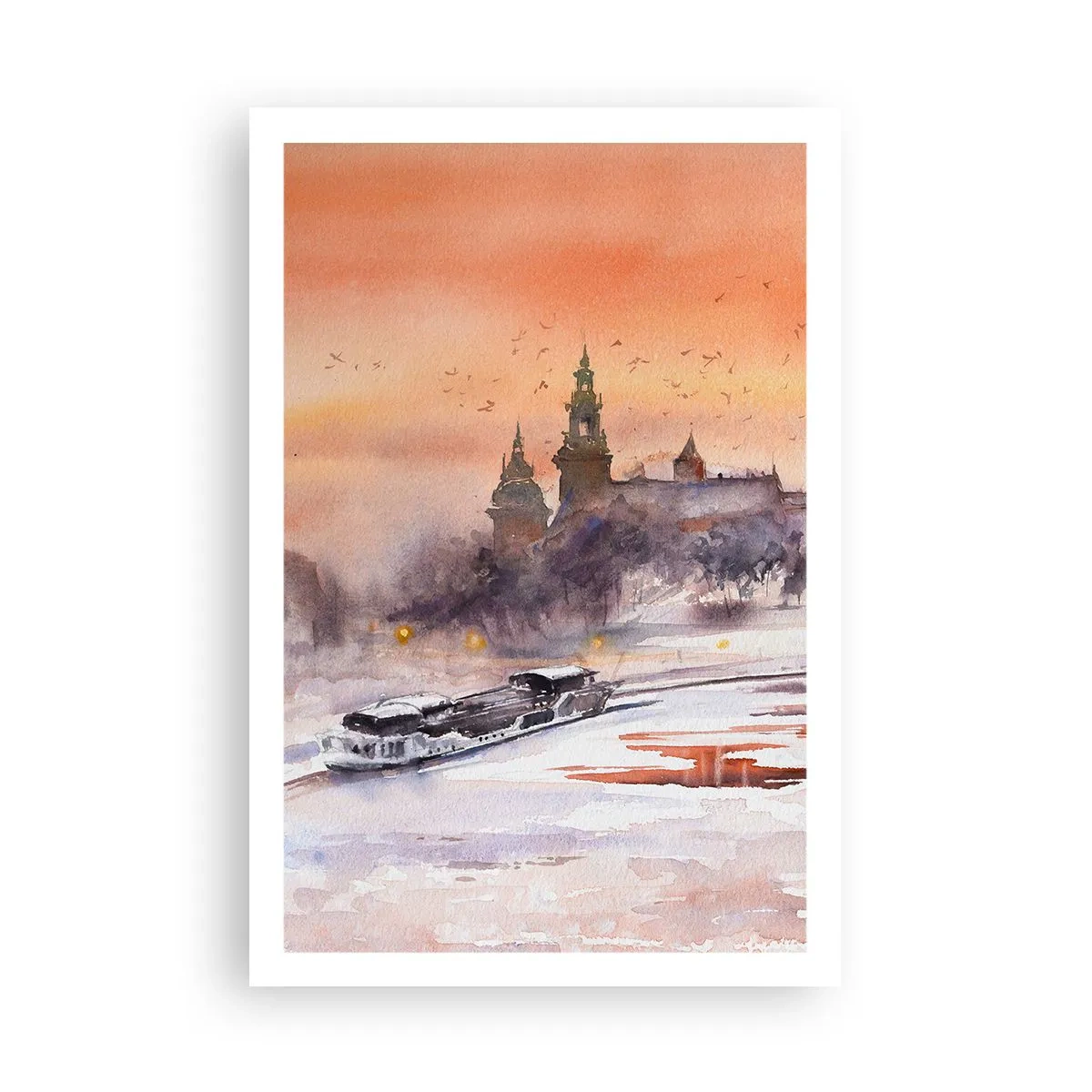 Pôster - Pôr do sol real - 61x91 cm