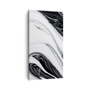 Quadro em tela - Uma combinação de opostos - 55x100 cm