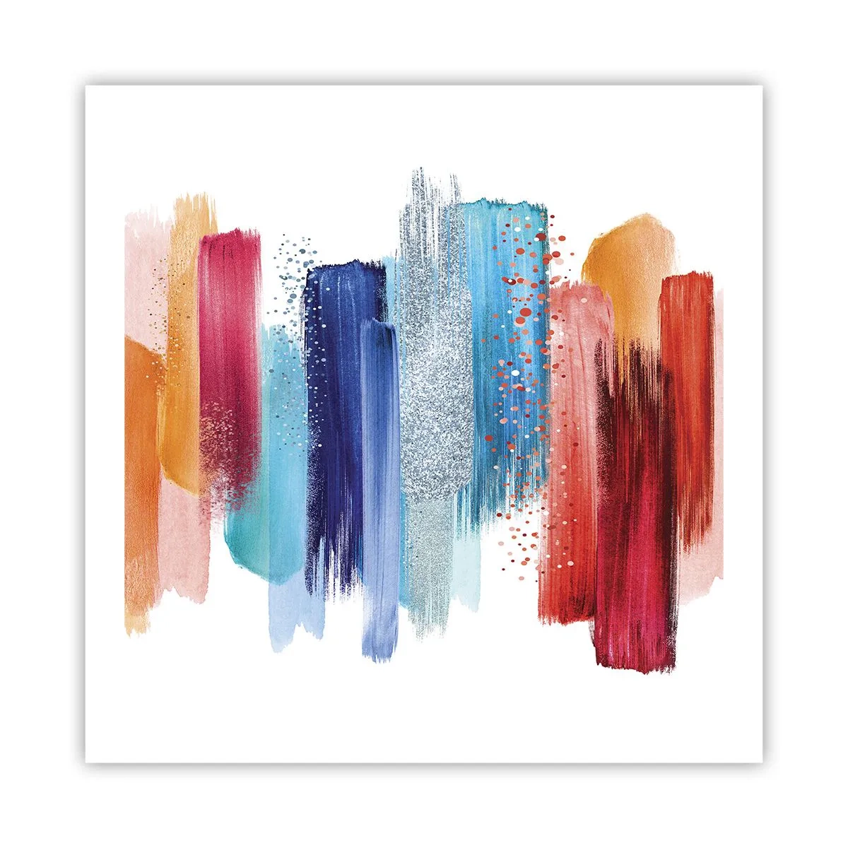 Pôster - Para cima e para baixo - 60x60 cm