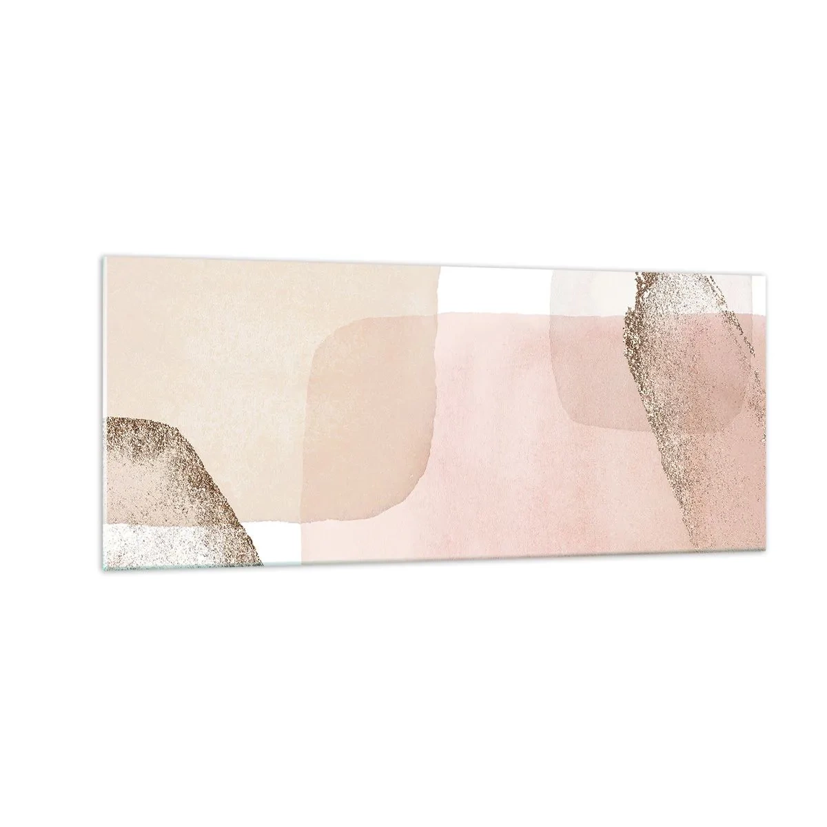 Quadro em vidro - Olhar através da cor - 100x40 cm