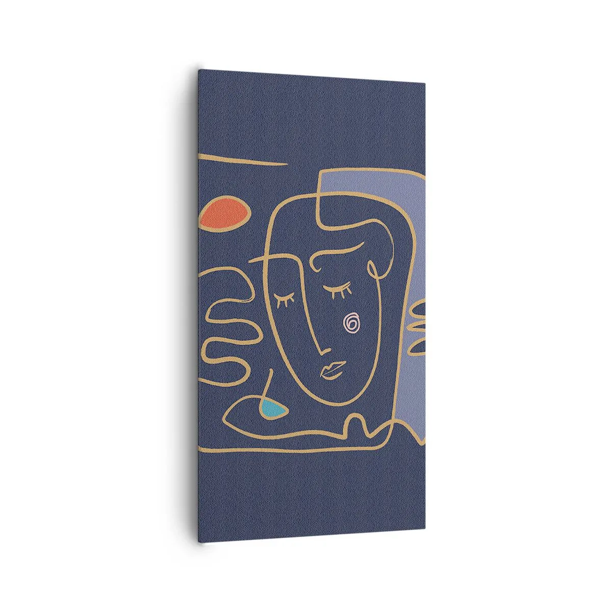 Quadro em tela - Nos pensamentos - 65x120 cm