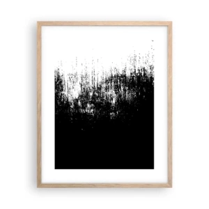 Pôster com moldura de carvalho claro - E o vencedor é... - 40x50 cm