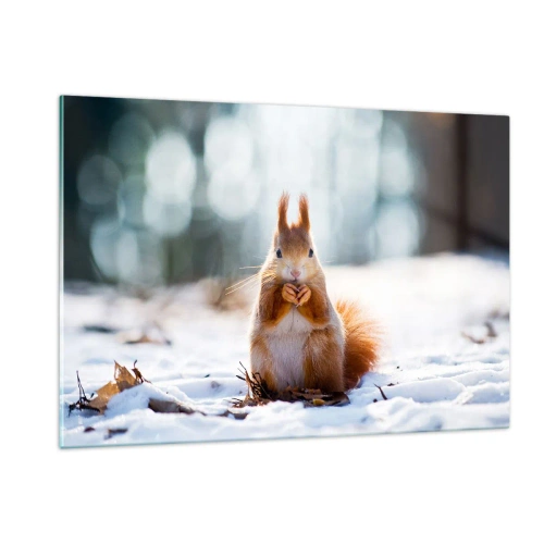 Quadro em vidro - Para o que estás a olhar? - 120x80 cm