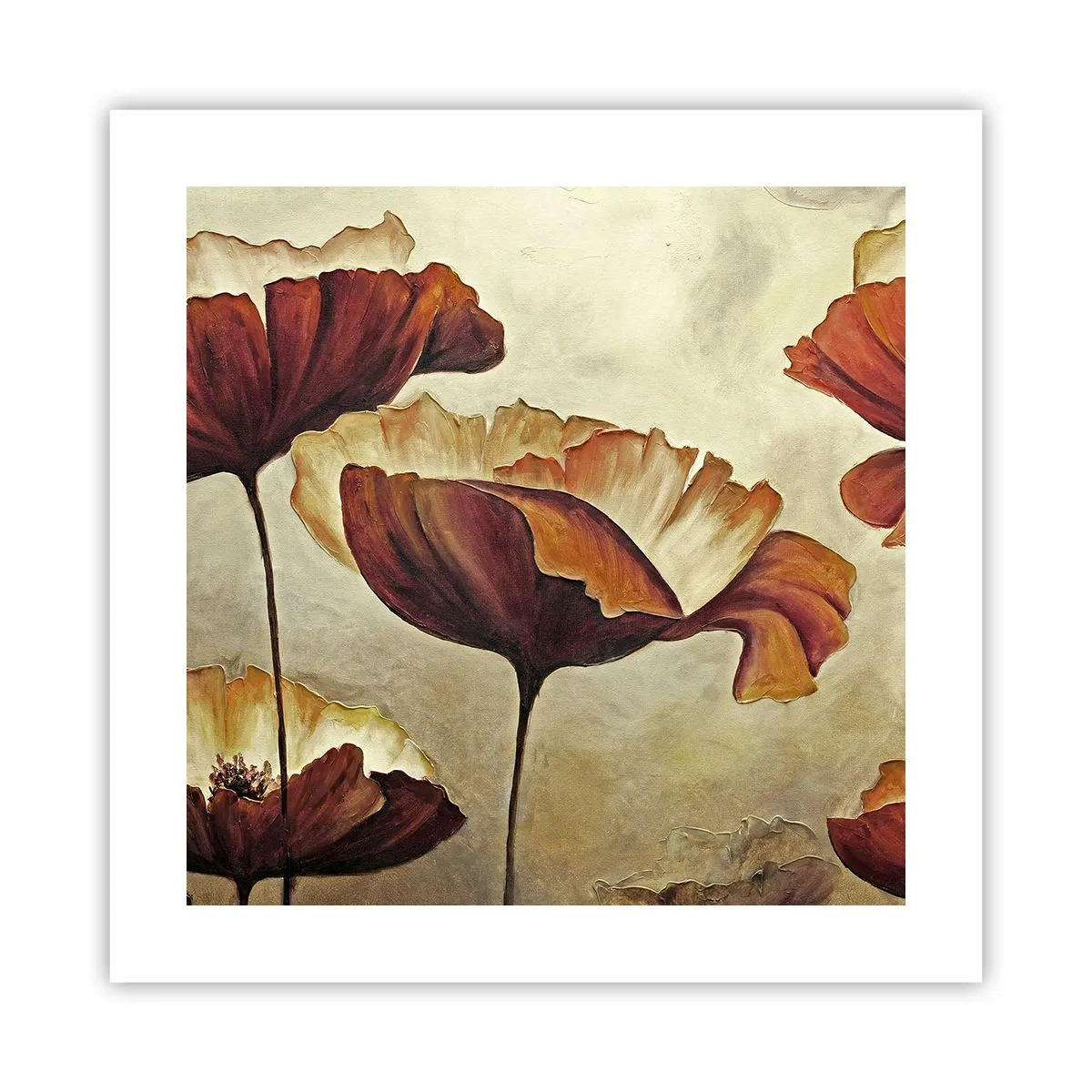 Pôster - Prados e pradarias - 40x40 cm