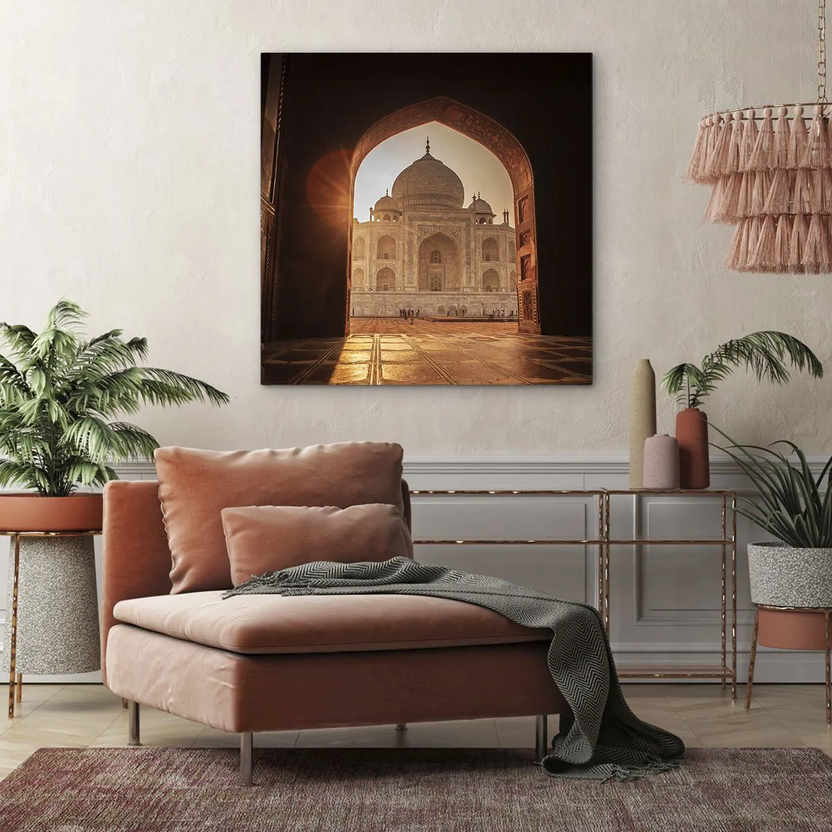 Quadro em tela - Monumento ao amor sobrenatural - 60x60 cm