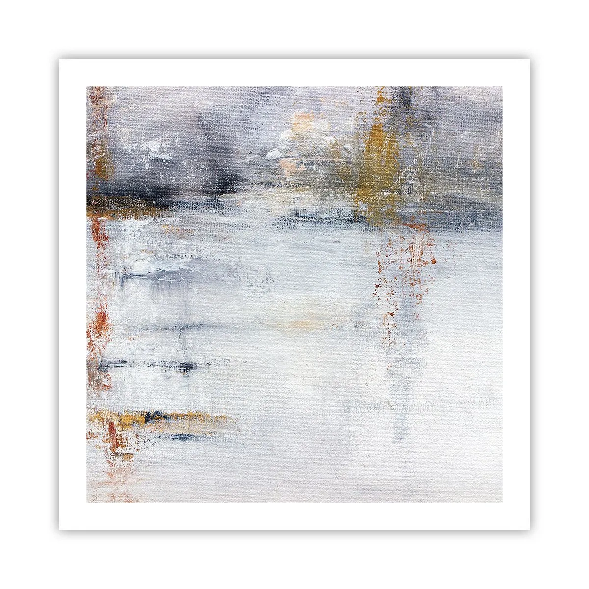 Pôster - Atrás da cortina de ar - 60x60 cm