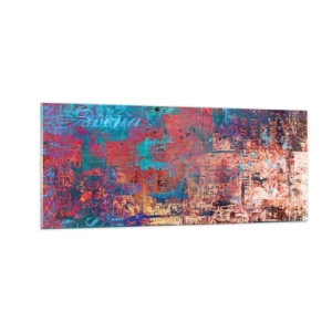 Quadro em vidro - Memória e esquecimento - 100x40 cm