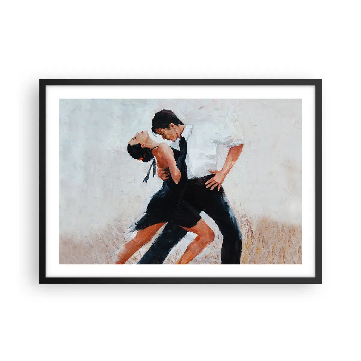 Pôster com moldura preta - O tango dos meus sonhos  - 70x50 cm