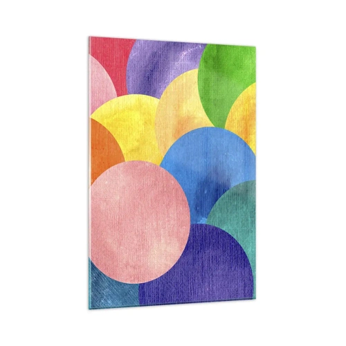 Quadro em vidro - A plenitude original da vida - 80x120 cm