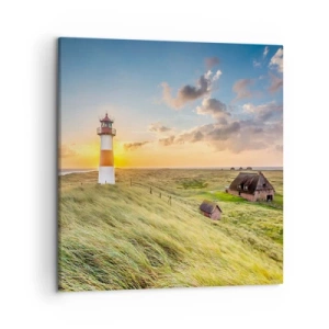 Quadro em tela - Entre as ondas - 50x50 cm