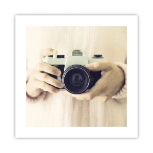 Pôster - Para ver mais... - 40x40 cm