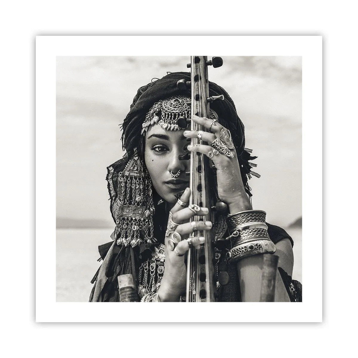 Pôster - A própria música oriental - 50x50 cm