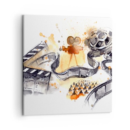 Quadro em tela - Na terra dos sonhos - 50x50 cm