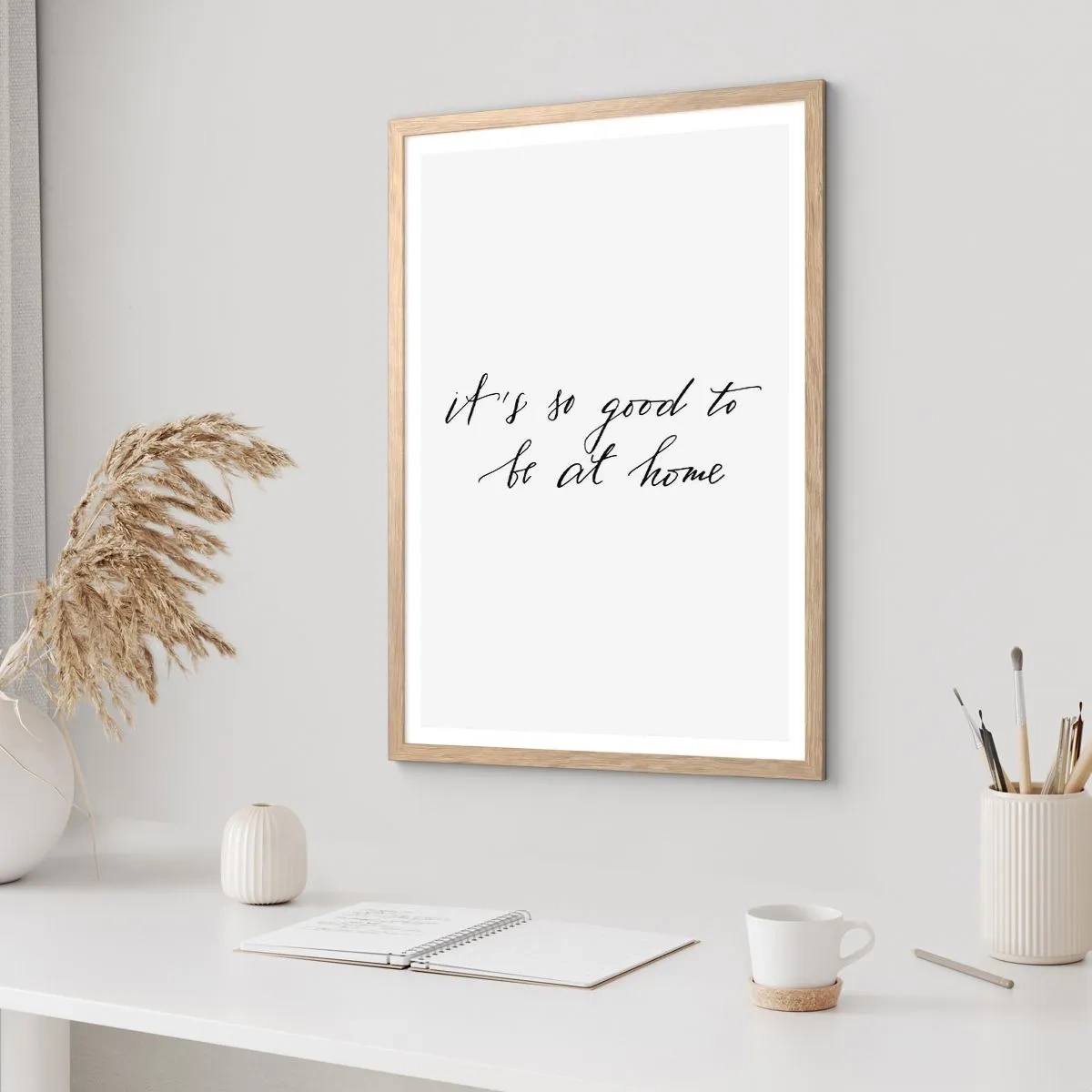 Pôster com moldura de carvalho claro - Toda a verdade - 61x91 cm