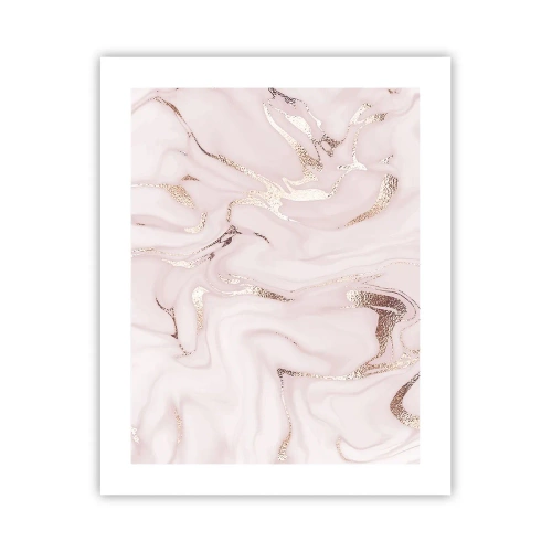 Pôster - Num lenço cor-de-rosa - 40x50 cm