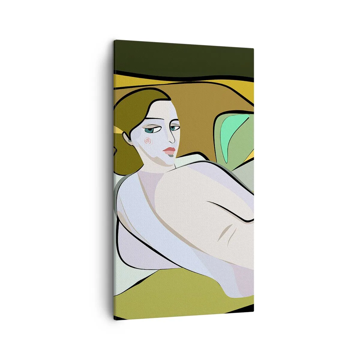 Quadro em tela - Retrato íntimo - 45x80 cm