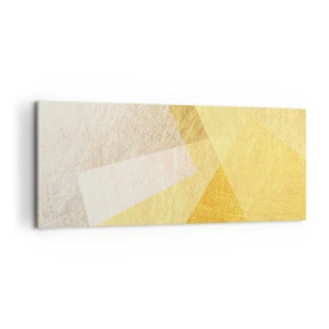 Quadro em tela - Clima geométrico - 100x40 cm