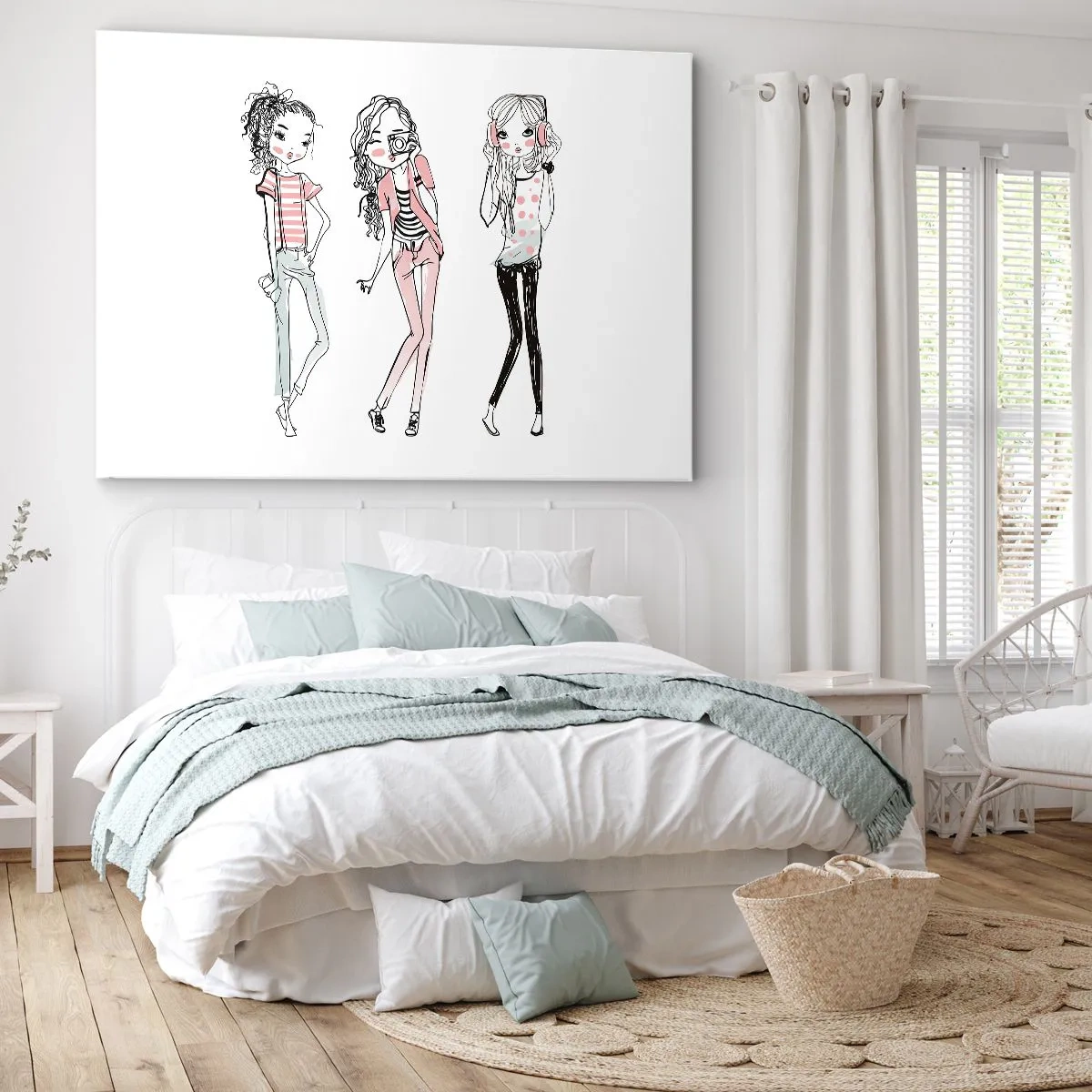 Quadro em tela - Vai ser divertido - 120x80 cm