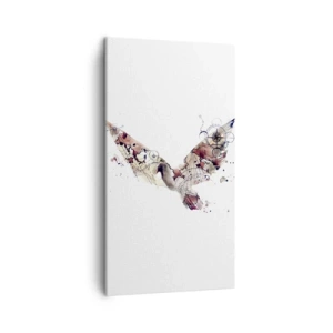 Quadro em tela - Andarilho voador - 45x80 cm