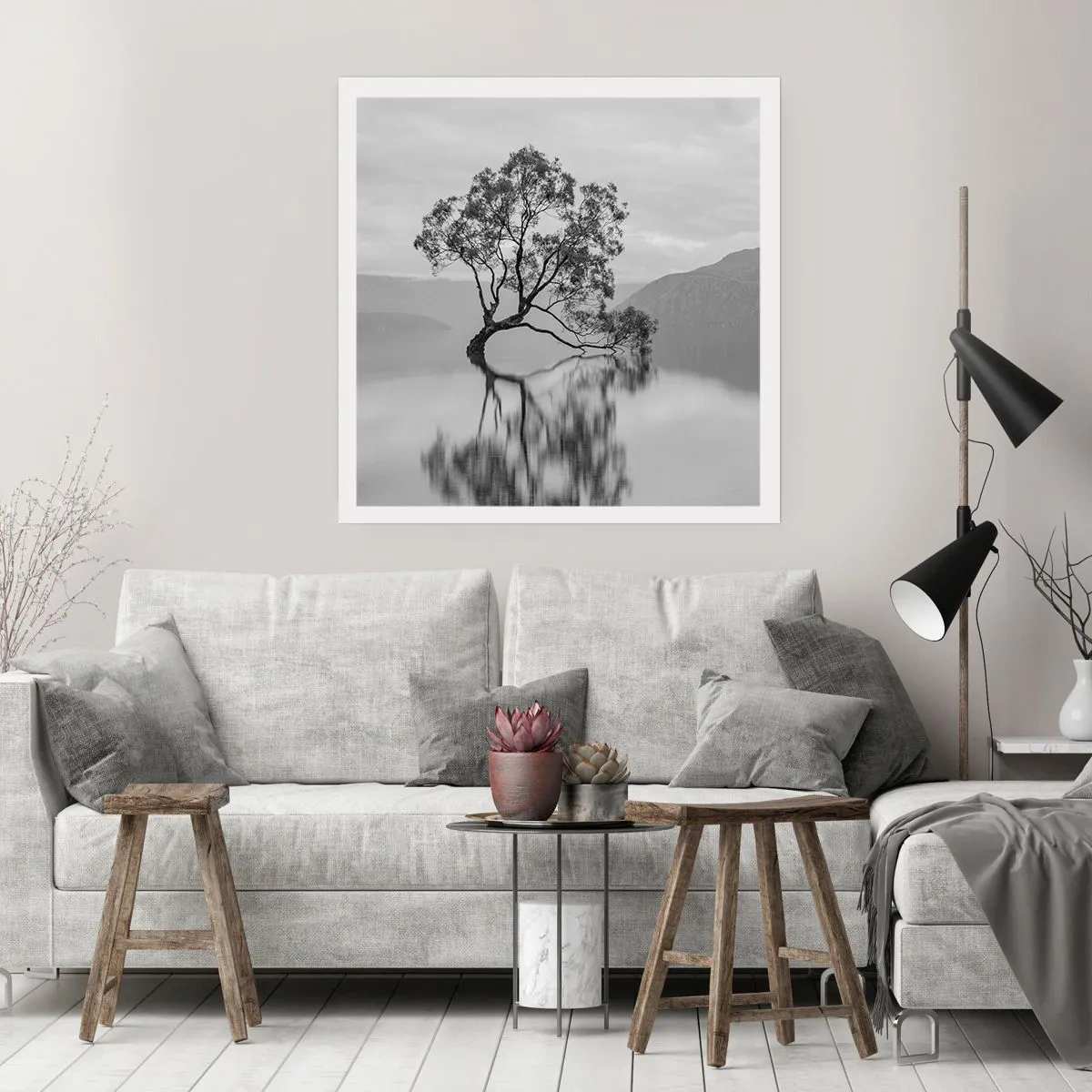 Pôster - Existe um país assim - 50x50 cm