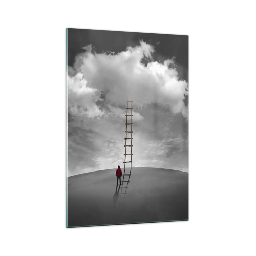 Quadro em vidro - Tudo é possível - 70x100 cm