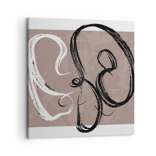 Quadro em tela - Composição – a busca pela plenitude - 50x50 cm