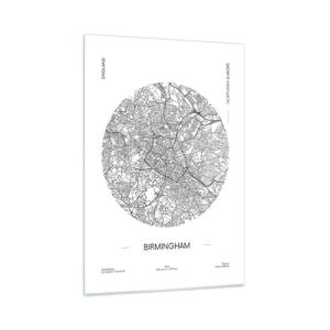 Quadro em vidro - Anatomia de Birmingham - 70x100 cm