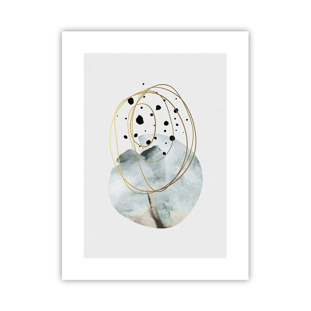 Pôster - No abraço ao espaço - 30x40 cm