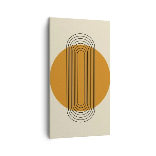 Quadro em tela - O plano perfeito - 45x80 cm