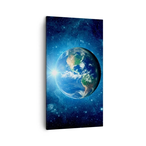 Quadro em tela - Estamos no céu - 45x80 cm
