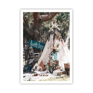 Pôster - Make love… - 70x100 cm