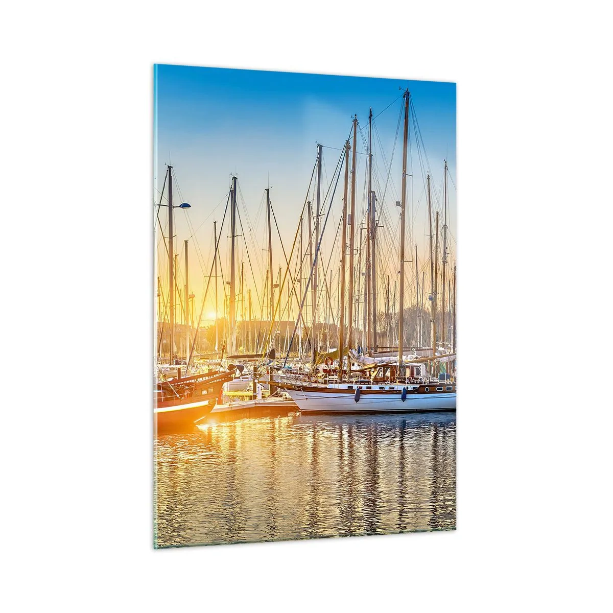 Quadro em vidro - O vento também deve dormir - 50x70 cm