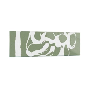 Quadro em vidro - A chamada do espaço - 160x50 cm