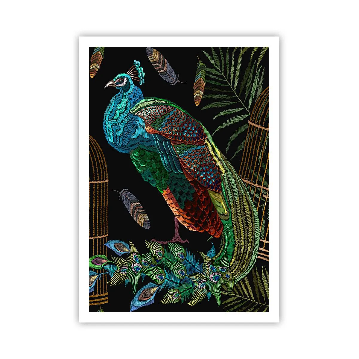 Pôster - Em vestes reais - 70x100 cm