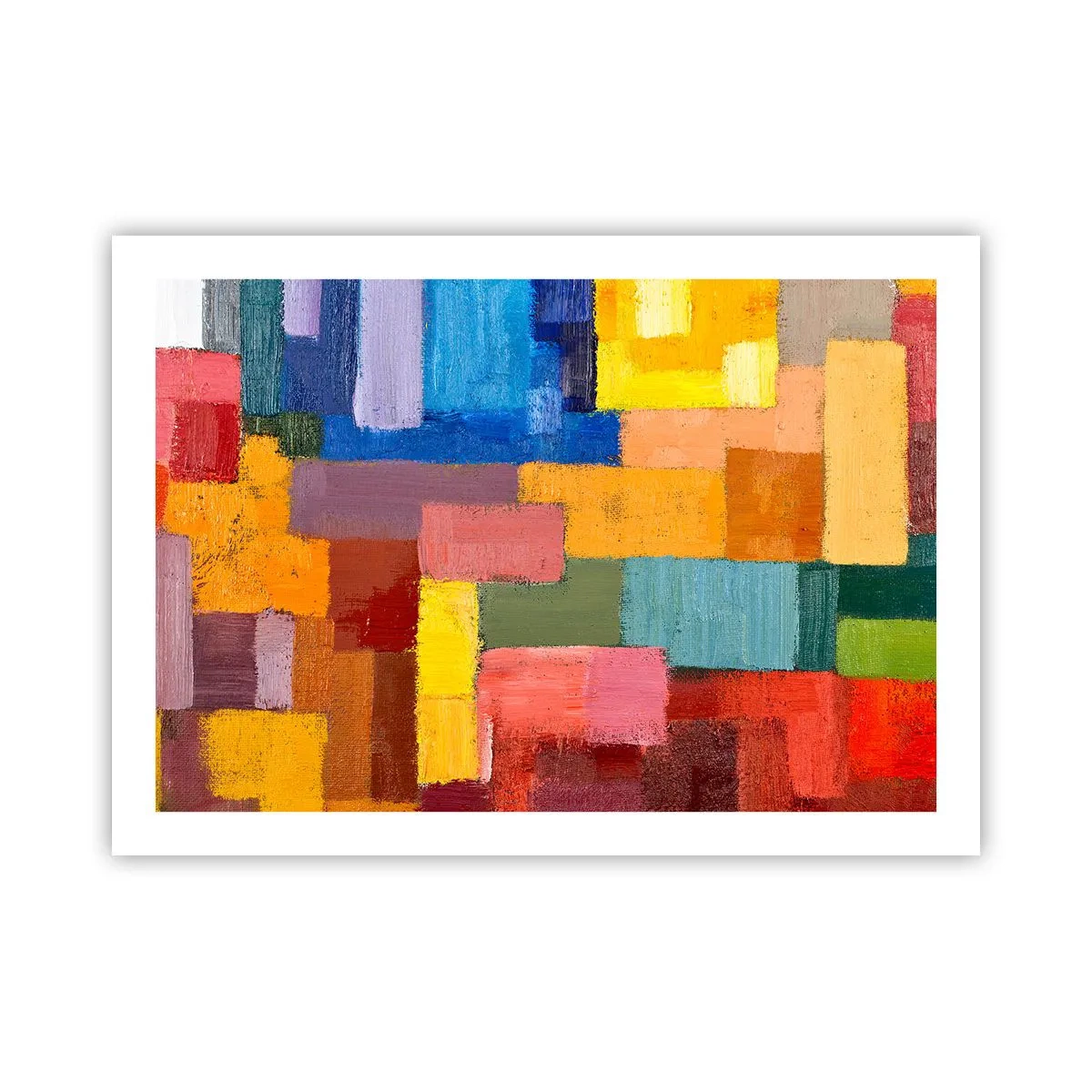 Pôster - Cada um diferente, todos coloridos - 70x50 cm