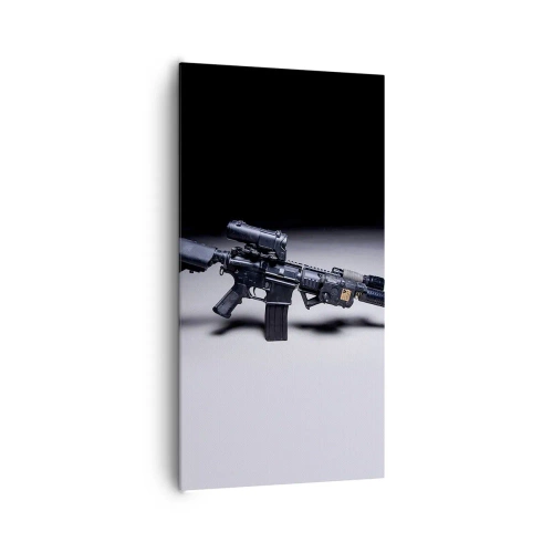 Quadro em tela - O Cavaleiro das Trevas - 65x120 cm