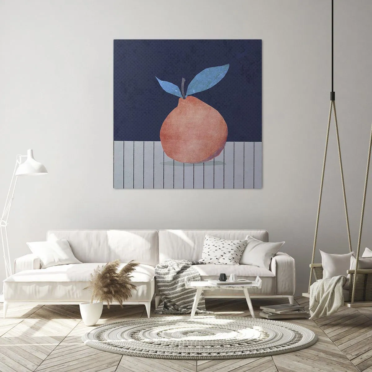 Quadro em tela - Convexidade e plano - 70x70 cm