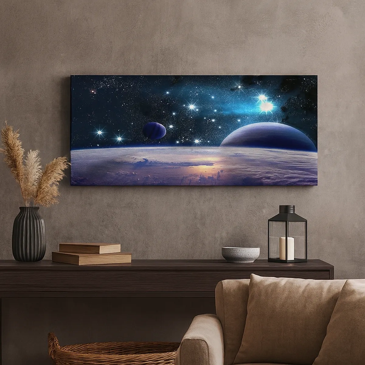 Quadro em tela - Ainda sozinhos? - 30x30 cm