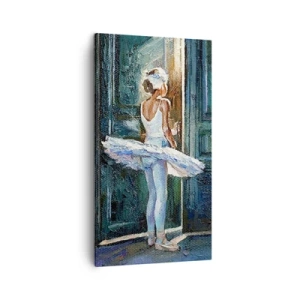 Quadro em tela - Antes do show - 45x80 cm