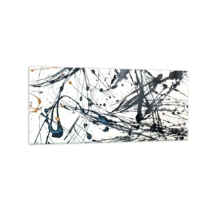 Quadro em vidro - Com ou sem sentido? - 120x50 cm
