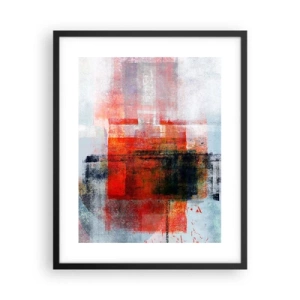 Pôster com moldura preta - A composição brilha - 40x50 cm