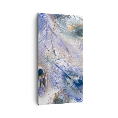 Quadro em tela - Composição do pavão - 55x100 cm