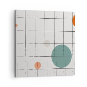 Quadro em tela - Encurralado. Nós ou eles? - 60x60 cm