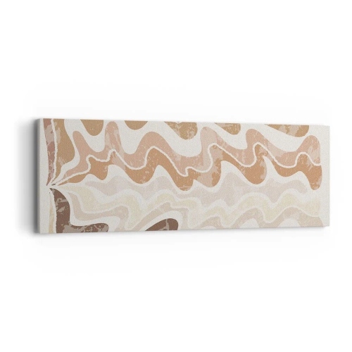 Quadro em tela - Boa energia – boas emoções - 90x30 cm