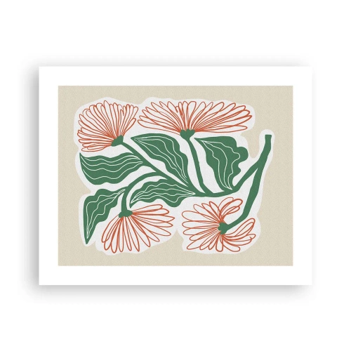 Pôster - Folclórico e moderno - 50x40 cm