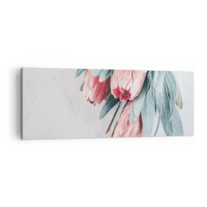 Quadro em tela - Envergonhadas da sua própria beleza - 140x50 cm